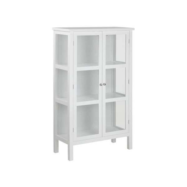 Bijela vitrina s dvojim vratima Actona Eton, visina 136,5 cm-image-2