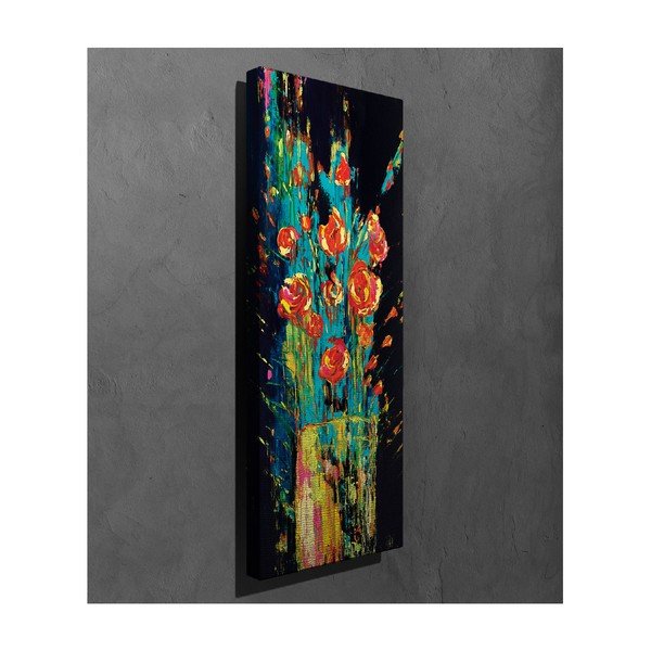 Zidna slika na platnu Vintage Flowers, 30 x 80 cm-image-2