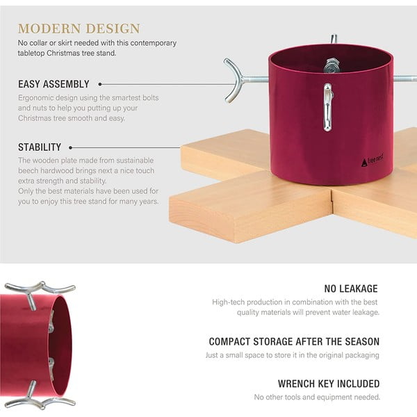 Stalak za božićno drvce u srebrnoj boji Tree Nest Hip-image-3