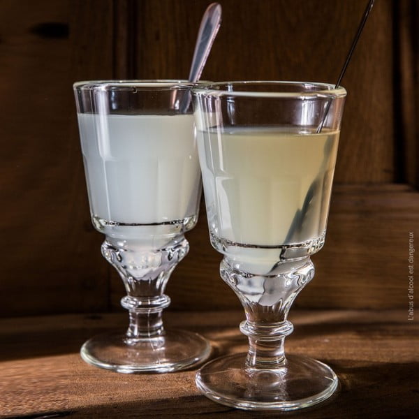 Set čaša i nehrđajućih žlica 300 ml Absinthe – La Rochére-image-1