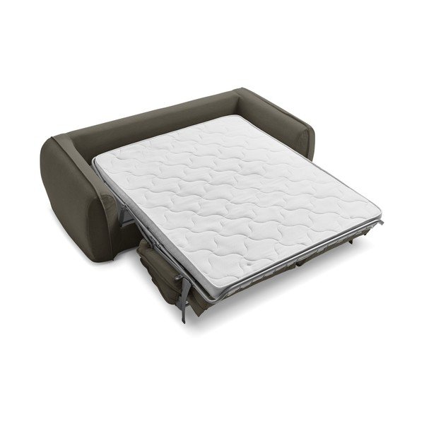 Zelena sofa za spavanje/sklopiva 216 cm Archimede – Bobochic Paris-image-4