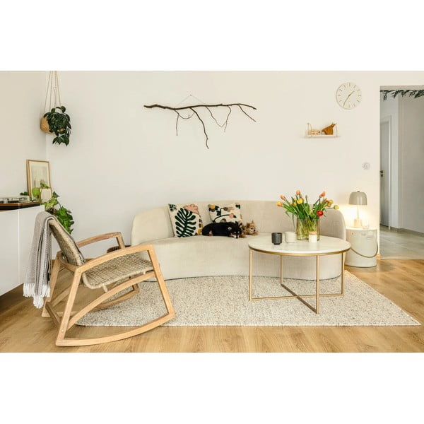 Sivo-bež ručno rađen tepih od mješavine vune 200x290 cm Minerals – Flair Rugs-image-3