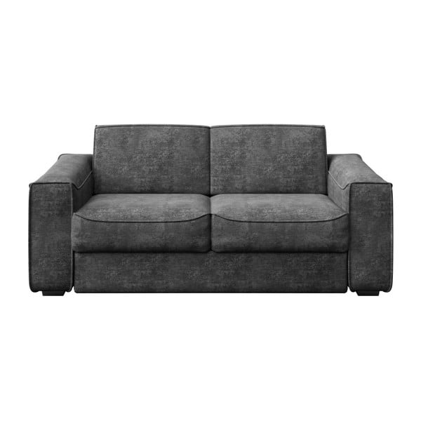 Tamno sivi kauč na razvlačenje MESONICA Munro, 204 cm
