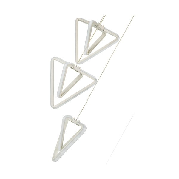 Bijela metalna LED viseća svjetiljka ø 20 cm Baris – Squid Lighting-image-3