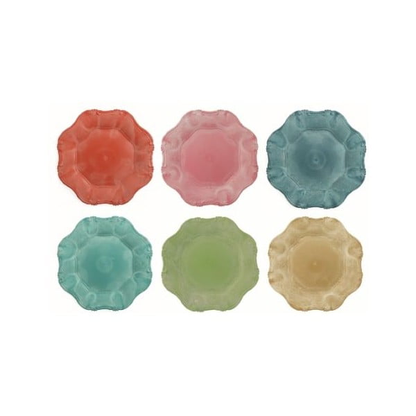 Set od 6 tanjura u boji Villa d&#39;Este Colori, ø 33 cm