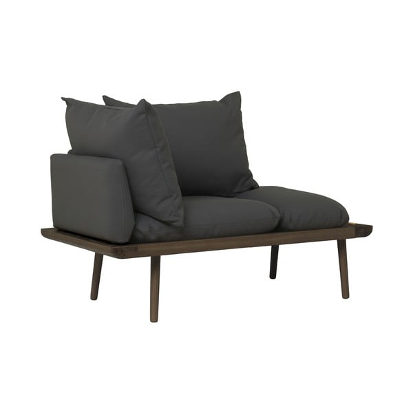 Antracitno siva sofa 127 cm Lounge Around – UMAGE