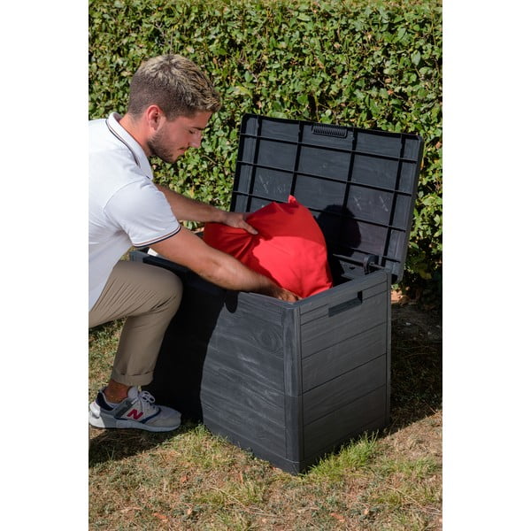 Antracitno siva vrtna kutija za pohranu Woodys – Toomax-image-1