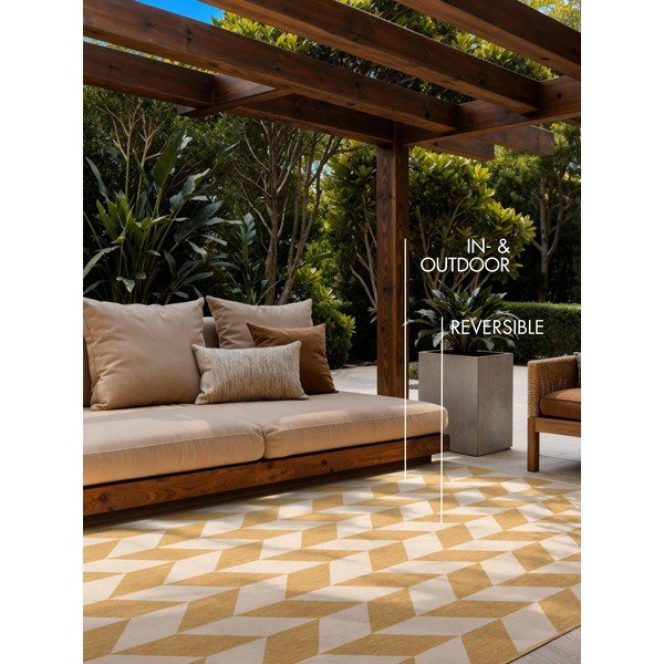Krem/u prirodnoj boji unutarnji i vanjski tepih 200x300 cm Haringey Terrick – Ted Baker-image-2