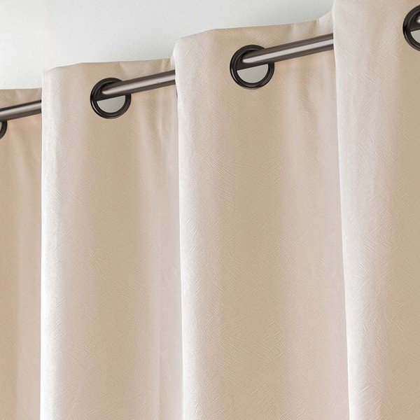Bež zavjesa od samta 140x260 cm Olympe – douceur d'intérieur-image-3
