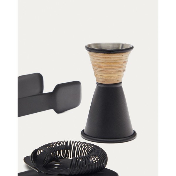 Set za pripremu koktela od nehrđajućeg čelika Shai – Kave Home-image-2