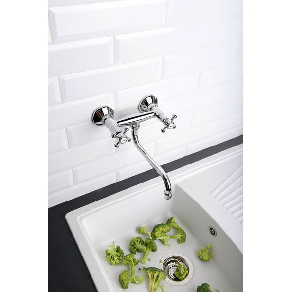 Zidna slavina za umivaonik u brončanoj boji (s 1 izlazom) Antea – Sapho-image-1