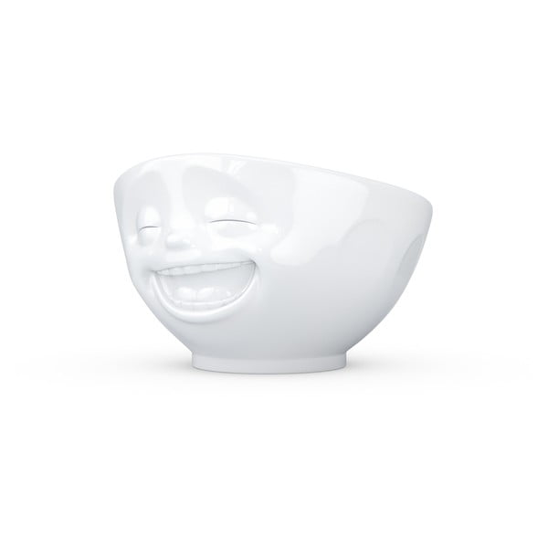 Bijela porculanska "nasmijana" zdjela 58products-image-1