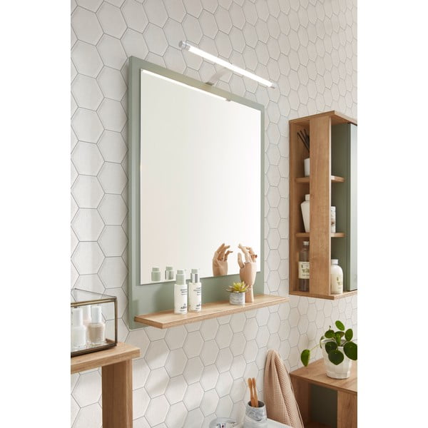 Zidno ogledalo s policom 60x75 cm Set 963 - Pelipal-image-1