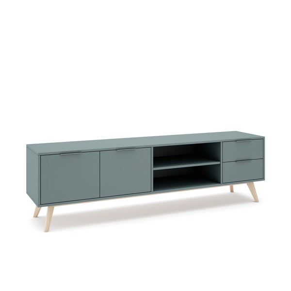 TV komoda prljavo zelena 180x53x40 cm Pisco – Marckeric-image-4