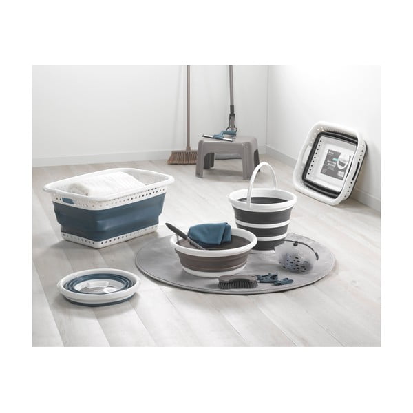 Svjetlo smeđi lavor 10 l – Homéa-image-1