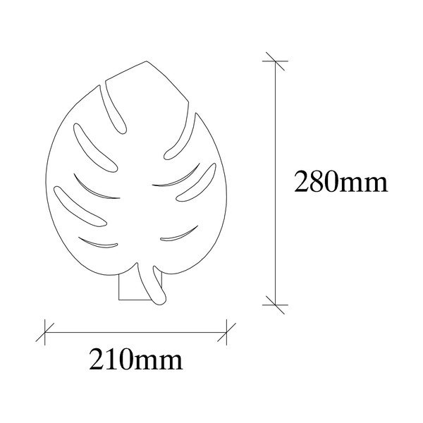 Crna zidna lampa Sivani – Opviq lights-image-4