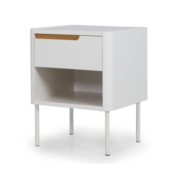 Bijeli noćni ormarić Tenzo Switch-image-3