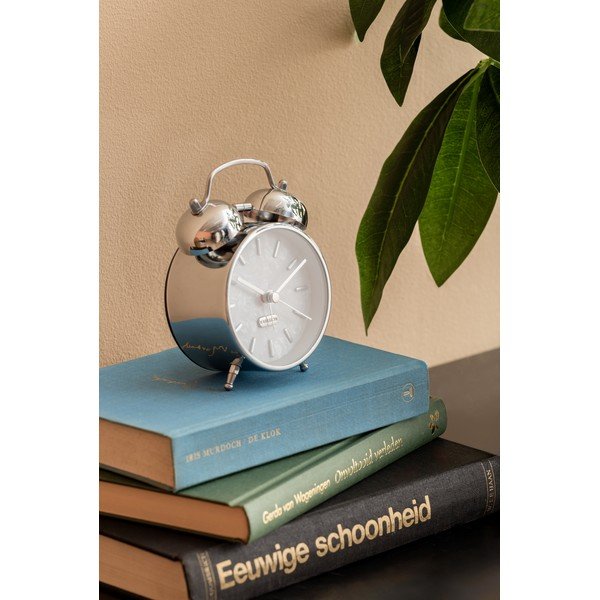 Budilica ø 8 cm Pearl Glow – Karlsson-image-1
