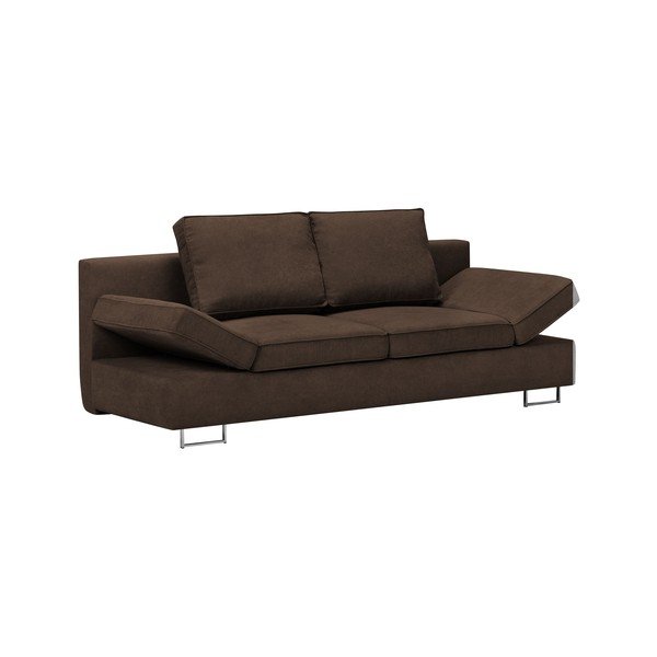 Smeđi dvosjed na razvlačenje Windsor & Co Sofas Iota-image-1