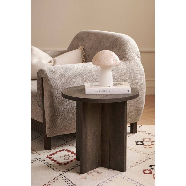 Okrugao pomoćni stol od MDF-a ø 50 cm Poppy – Ellos Home-image-1