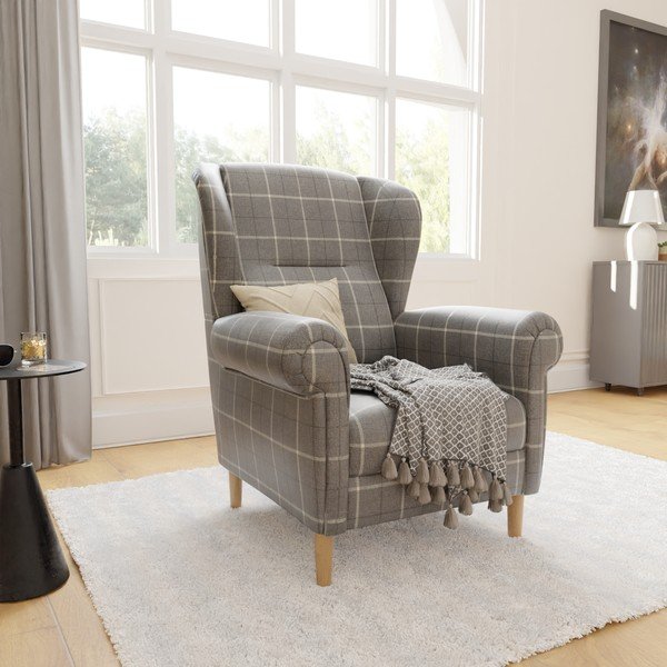 Siva wing fotelja Swan – Ropez-image-4