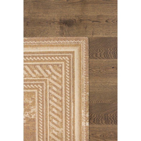 Bež vuneni tepih 133x180 cm Emily – Agnella-image-3