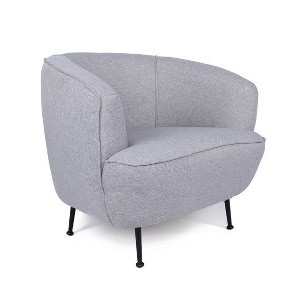 Siva fotelja Piccoli - Artie