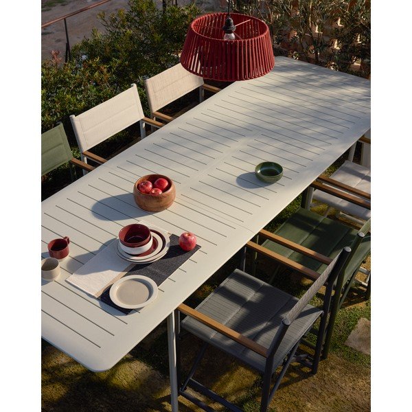 Metalni vrtni stol 100x205 cm Brela – Kave Home-image-2