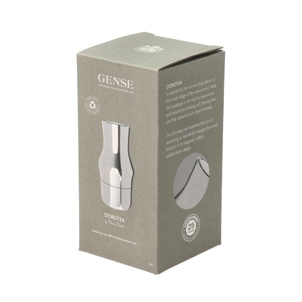 Mlinac od nehrđajućeg čelika u sjajno srebrnoj boji Dorotea – Gense-image-4