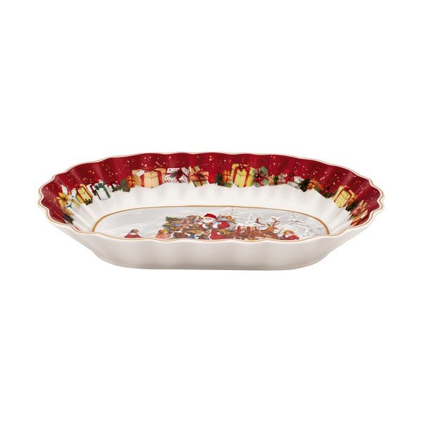 Božićni porculanski tanjur za posluživanje Villeroy & Boch, 30 x 19,8 cm-image-2