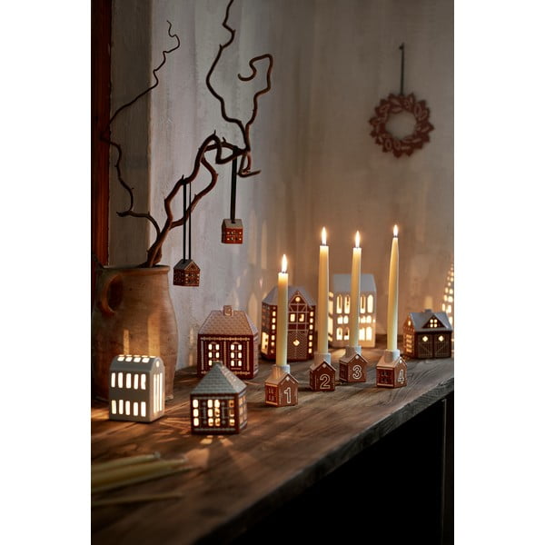 Keramički ukrasi za božićno drvce u setu 2 kom 5 cm Gingerbread – Kähler Design-image-4