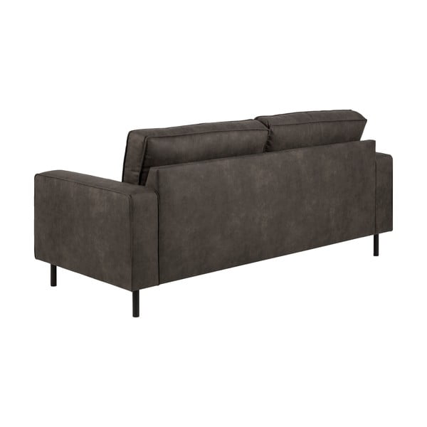 Siva sofa od imitacije kože Actona Jesolo, 193 cm-image-4