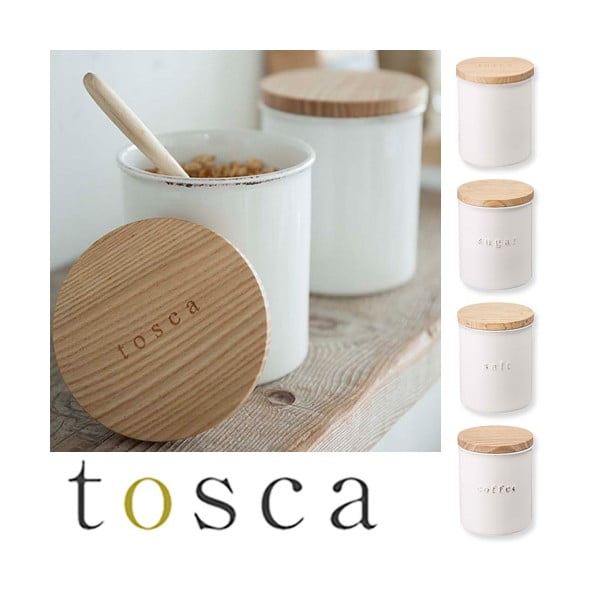 Keramička posuda za namirnice za čuvanje hrane Tosca – YAMAZAKI-image-1
