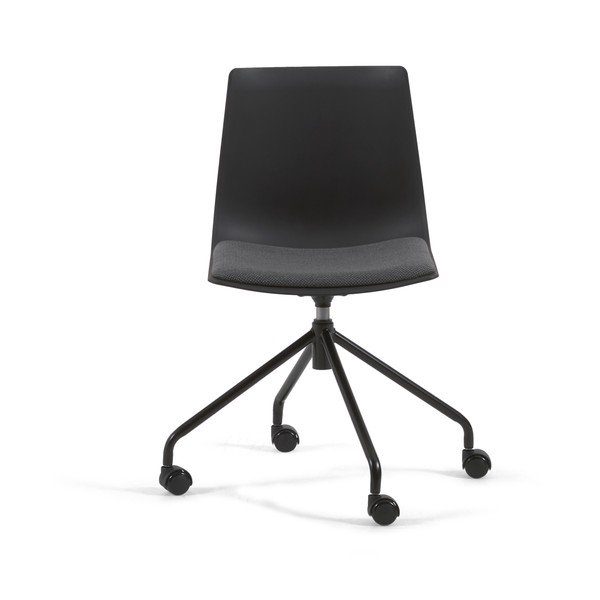 Crna uredska stolica Kave Home Ralfi-image-2