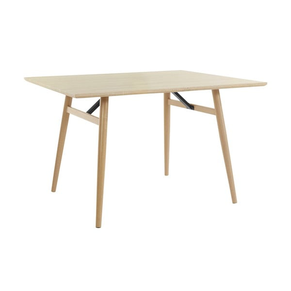 Blagovaonski stol u dekoru hrasta 80x120 cm Harris - Støraa-image-1