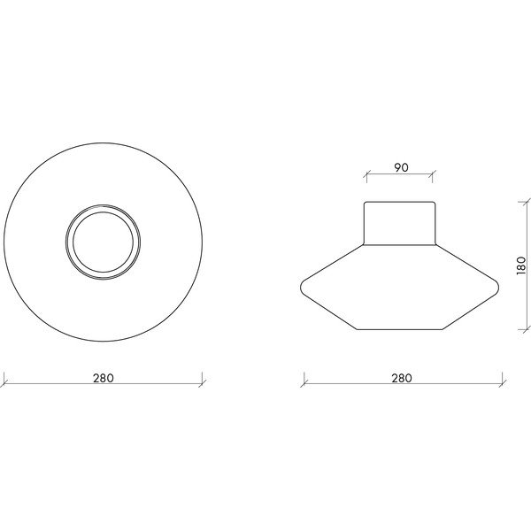 Staklena ručno izrađena vaza (visina 28 cm) Glom – noo.ma-image-4