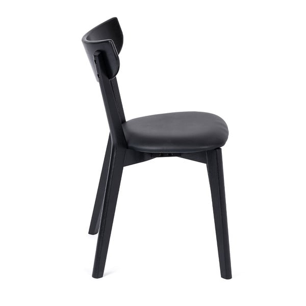 Crna blagovaonska stolica od hrastovine Arch - Bonami Selection-image-1