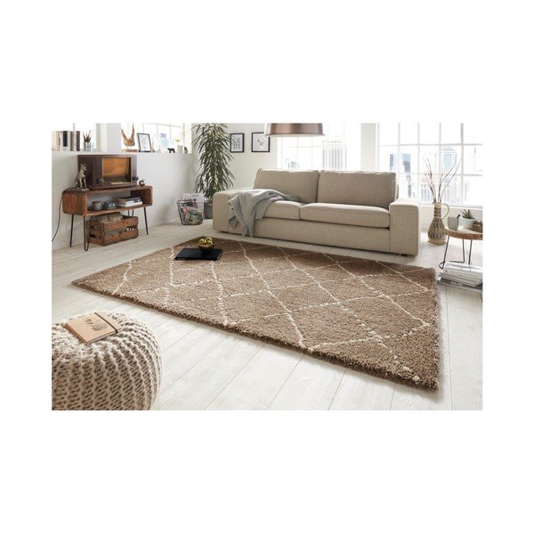 Smeđi tepih Mint Rugs Allure Ronno Brown Creme, 200 x 290 cm-image-3