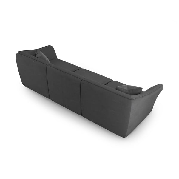Tamno siva sofa od bouclé tkanine 292 cm Tokyo – Cosmopolitan Design-image-2