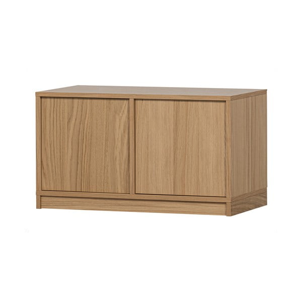 Modularna TV komoda u dekoru hrasta u prirodnoj boji 77x44 cm Modulair – vtwonen-image-2