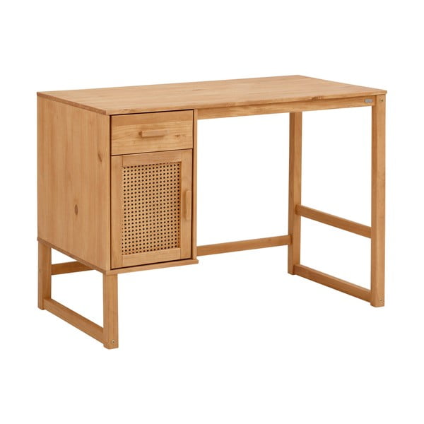 Radni stol od borovine 60x110 cm Jolene - Støraa-image-1