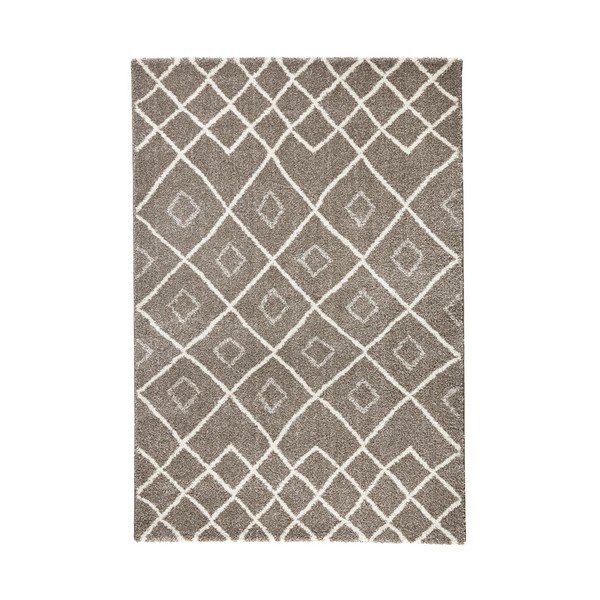 Smeđi tepih Mint Rugs Draw, 160 x 230 cm