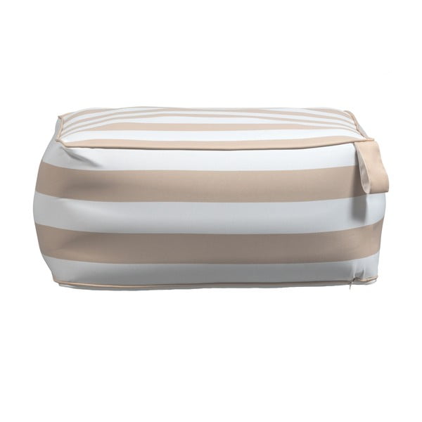 Bijeli/bež vrtni tabure na napuhavanje Sit On Air – vtwonen-image-3