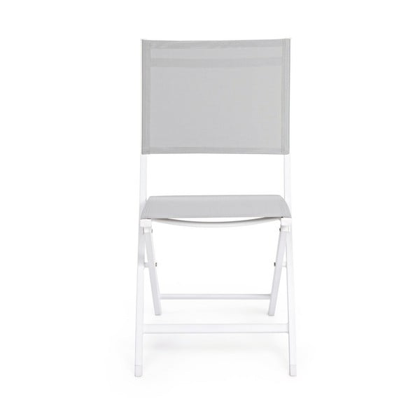 Bijela metalna vrtna stolica Elin   – Bizzotto-image-2