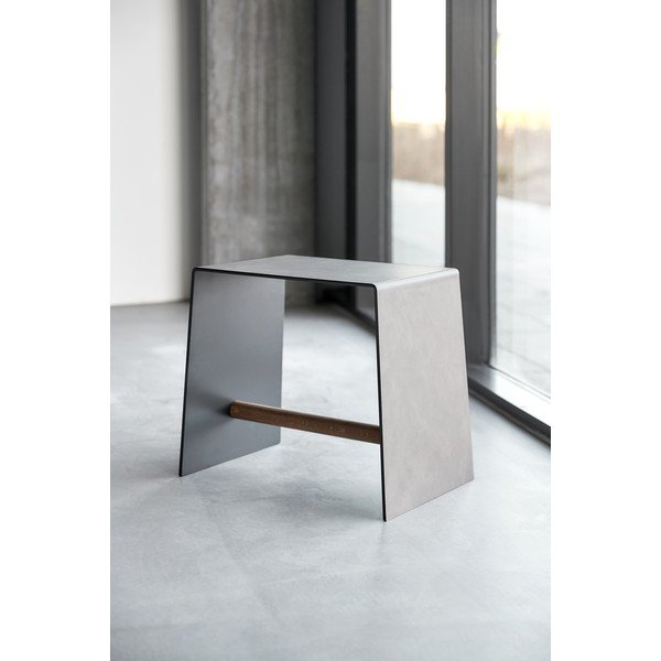 Sivo-bež metalni stolac Bull – LIND DNA-image-1