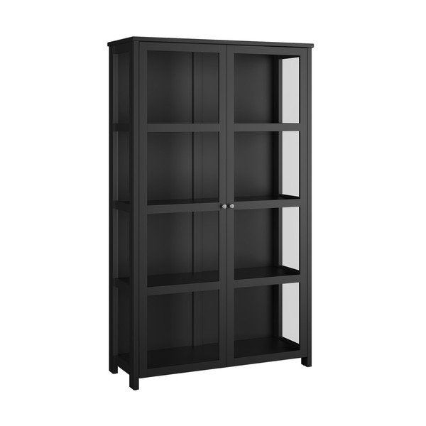 Crna vitrina 124x210 cm Excellent - Tvilum-image-2