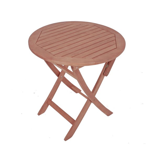 Vrtni sklopivi stol načinjen od drveta eukaliptusa Garden Pleasure Stockholm, ⌀ 70 cm