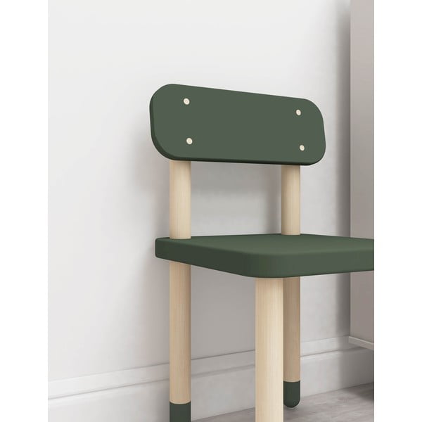 Zelena dječja stolica Flexa Dots-image-1