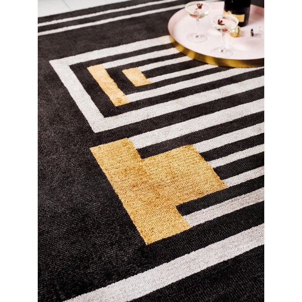 Smeđi ručno tkani tepih Flair Rugs Moderne Lifestyle, 200 x 290 cm-image-3