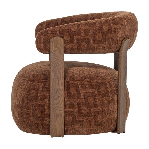 Smeđa fotelja Foon – WOOOD-image-3